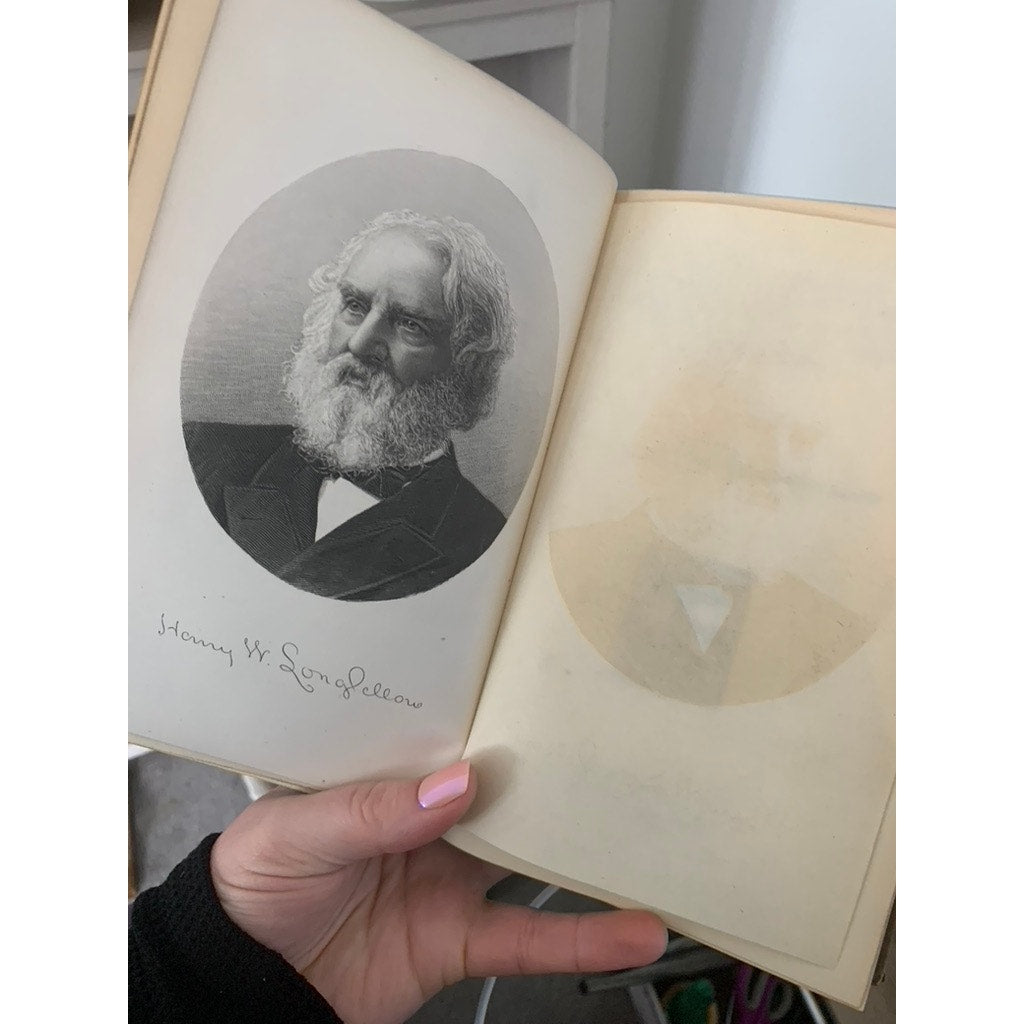 Antique 1886 The Poetical Works of Henry Wadsworth Longfellow – Complete 6 Volume Set