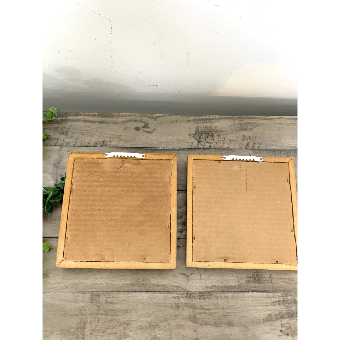 Vintage 1982 Miller Studio Chalkware Shorebird Wall Plaques Coastal Bird Cottage