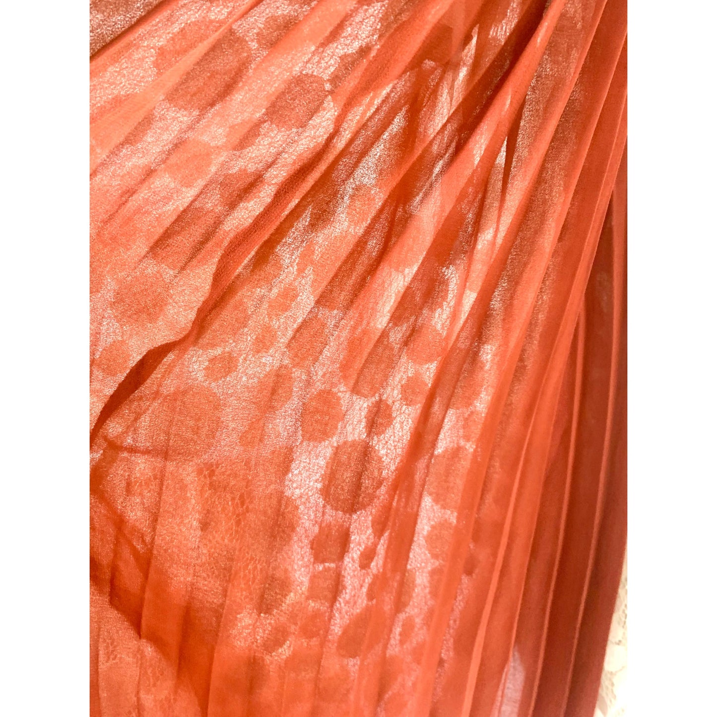 NWT Ryu Lace Pleated Chiffon Halter Tunic Top Size M Whimsy Sheer Boho Feminine