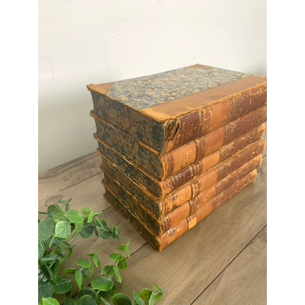 Antique 1886 The Poetical Works of Henry Wadsworth Longfellow – Complete 6 Volume Set