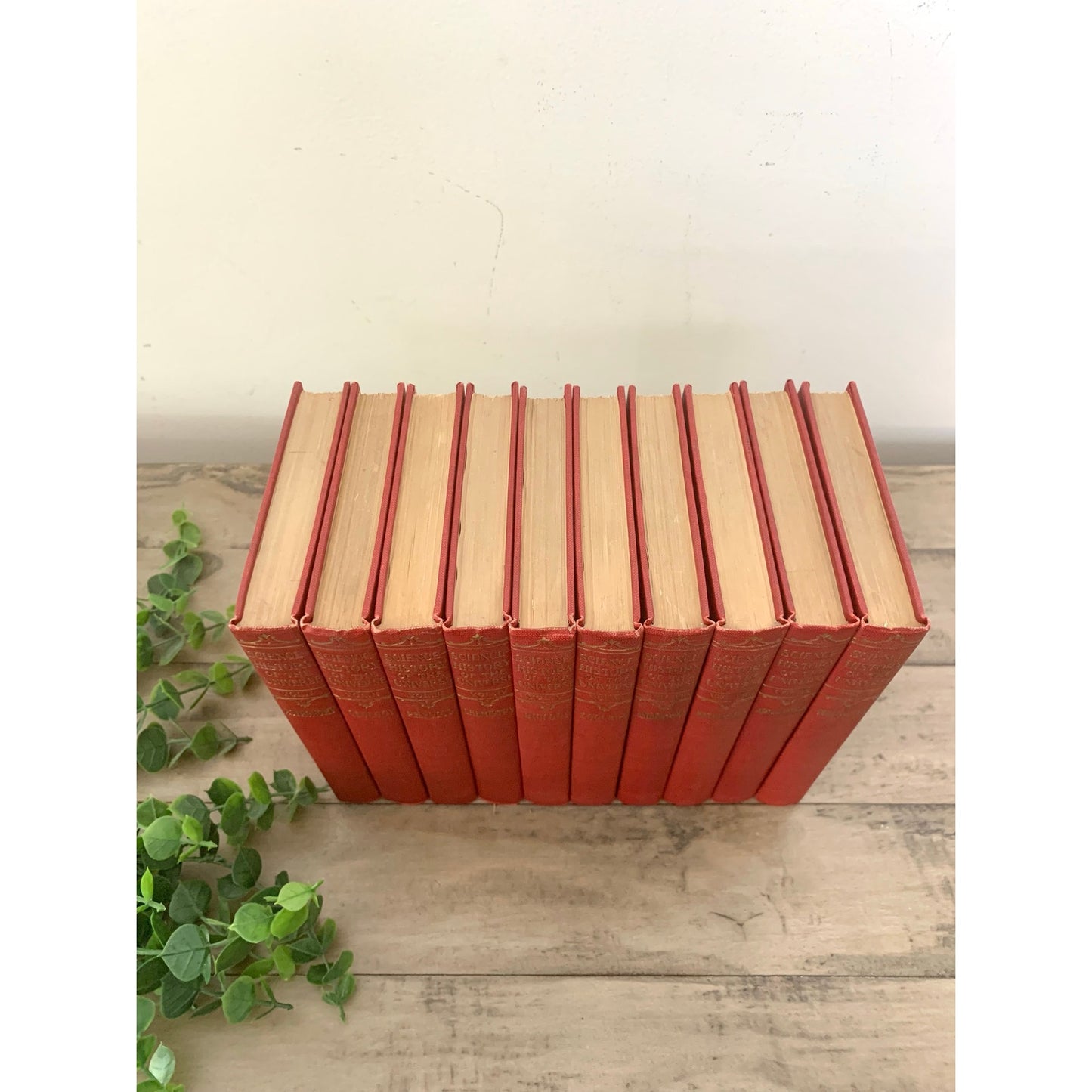 Antique 1910 Science History of the Universe Book Set Complete 10 Volume Classic