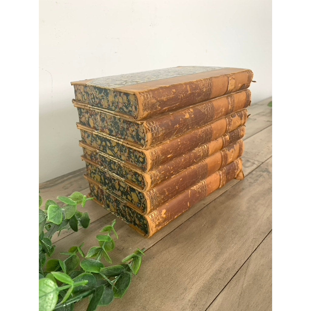 Antique 1886 The Poetical Works of Henry Wadsworth Longfellow – Complete 6 Volume Set