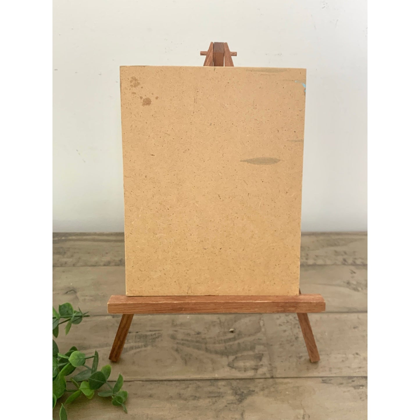 Original Landscape Oil Painting on Board Signed Artwork Trees Cottage Farmhouse