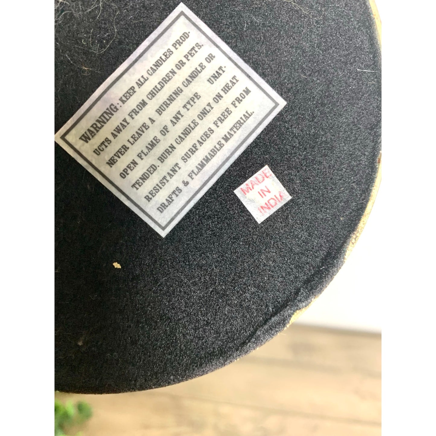 Vintage Ornate Metal Pedestal Candle Holder Pillar Stand with Floral Design