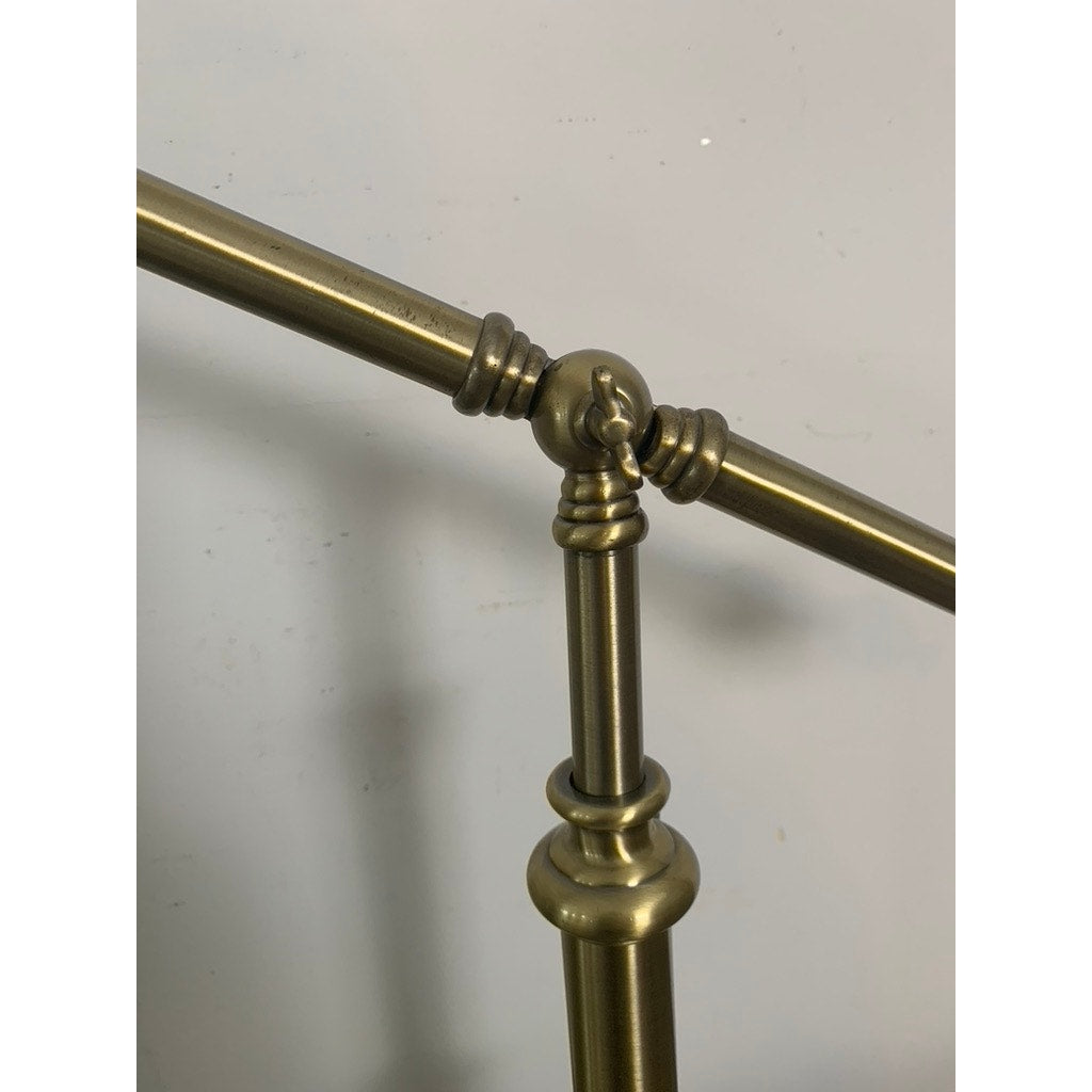 Large Vintage Brass Adjustable Table Lamp – Classic Task Light