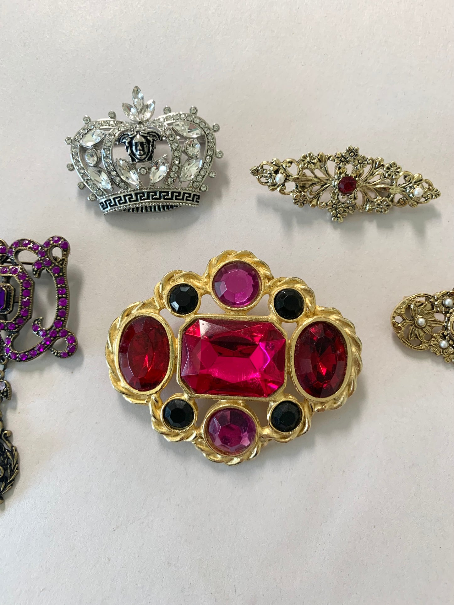 5 Brooch Bundle