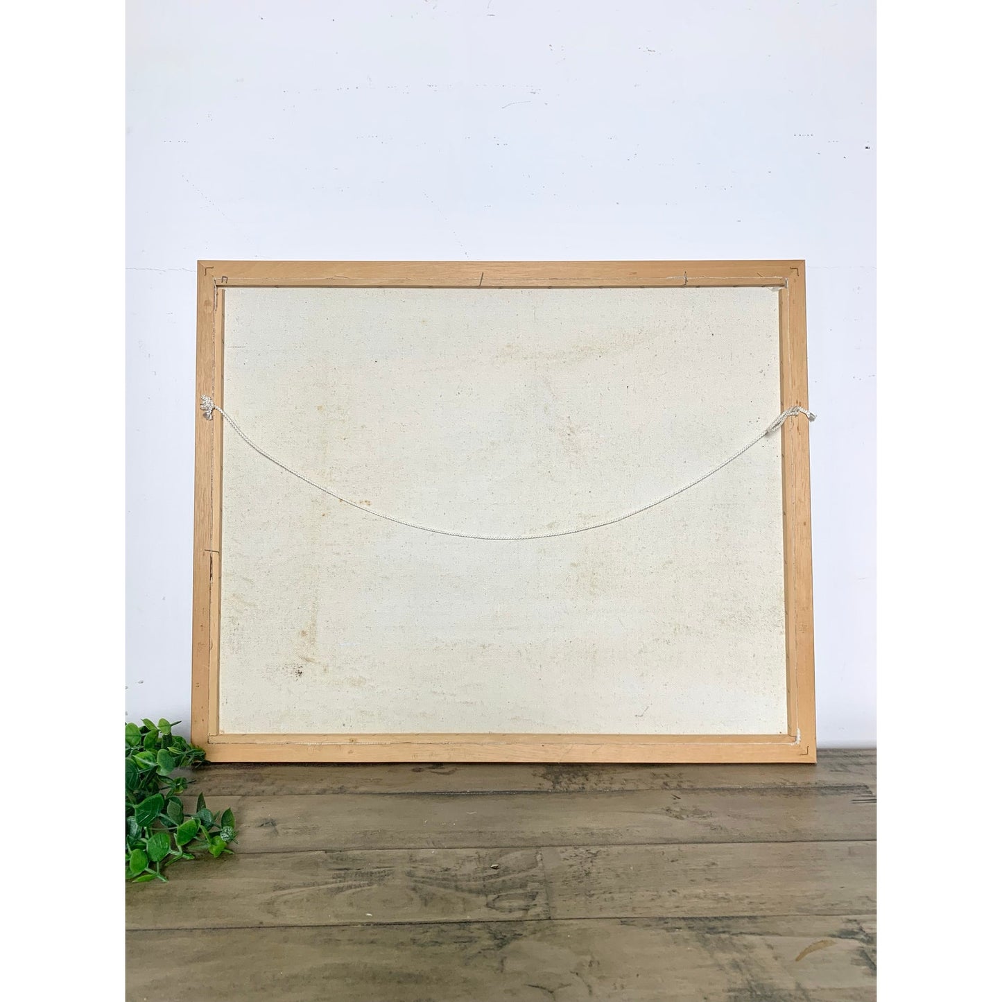 Vintage Mountain Landscape Oil Painting Signed Framed Nature Cottage Fall Art