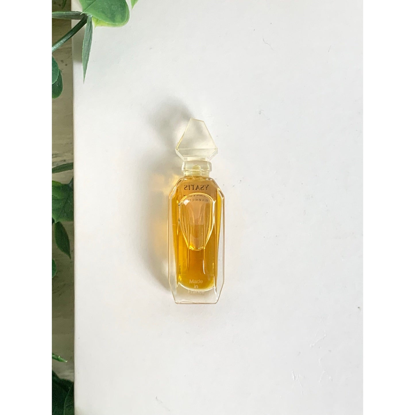 Vintage Givenchy Ysatis Miniature Perfume Splash Bottle French Fragrance Vanity