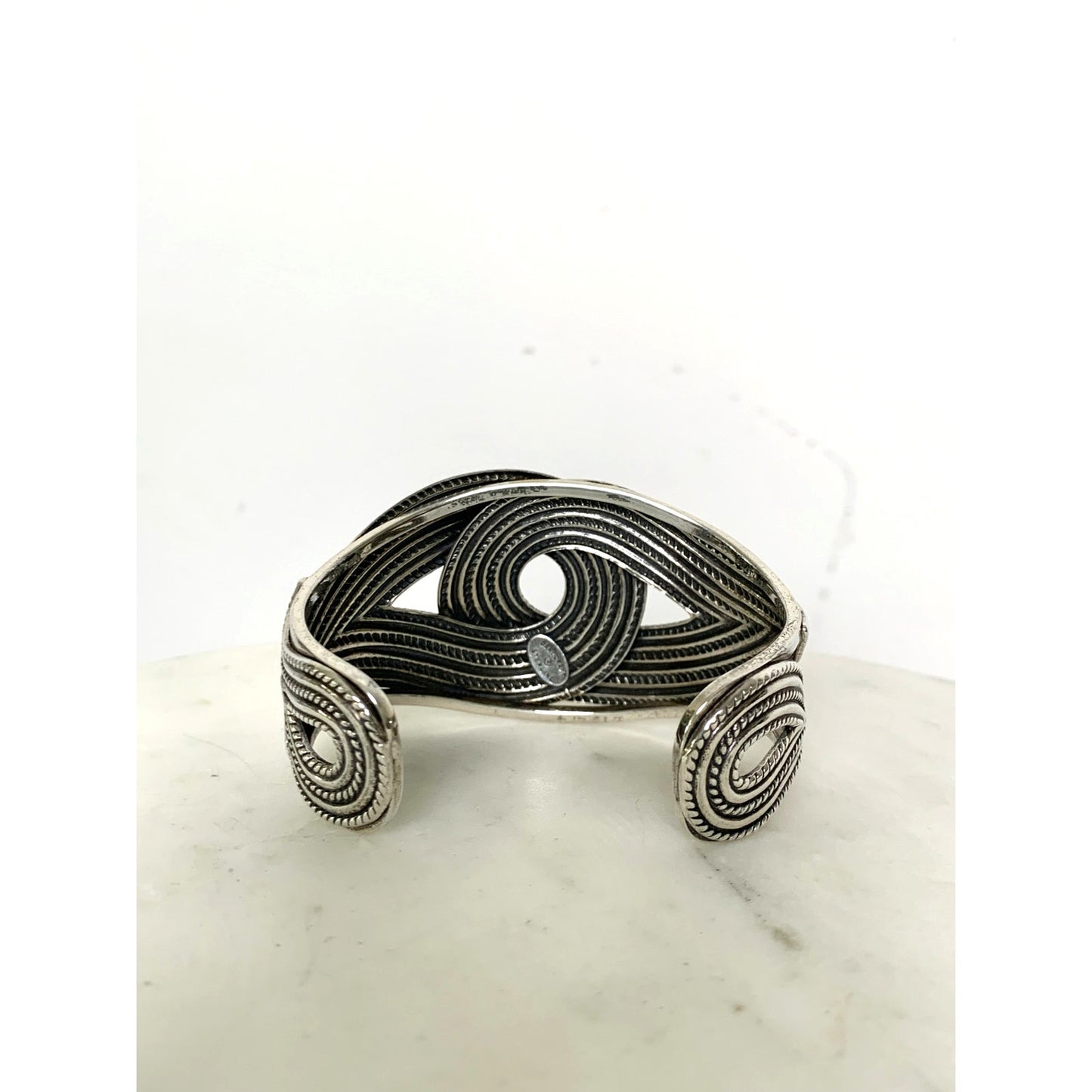 Vintage Danecraft Sterling Silver Cuff Bracelet Signed Solid 925 Collectible