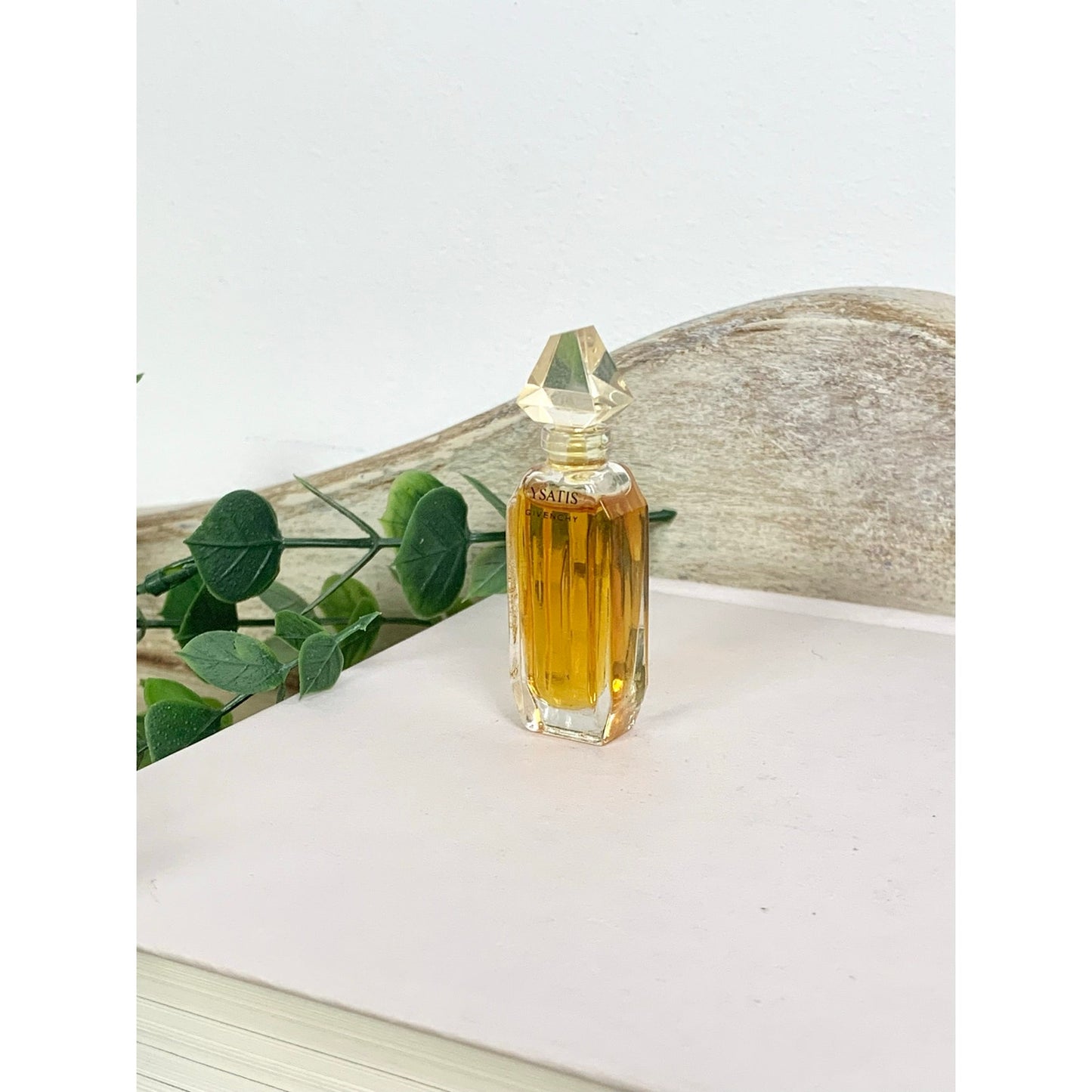 Vintage Givenchy Ysatis Miniature Perfume Splash Bottle French Fragrance Vanity
