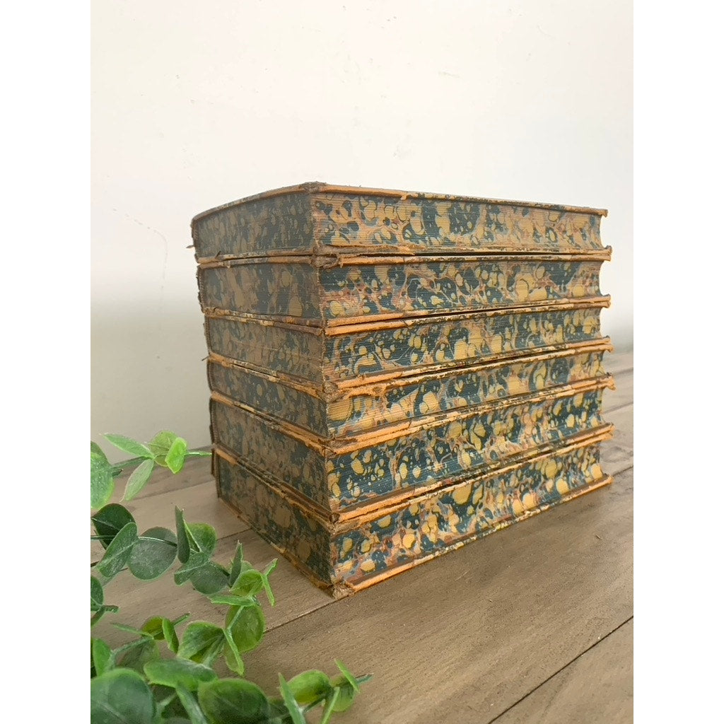 Antique 1886 The Poetical Works of Henry Wadsworth Longfellow – Complete 6 Volume Set