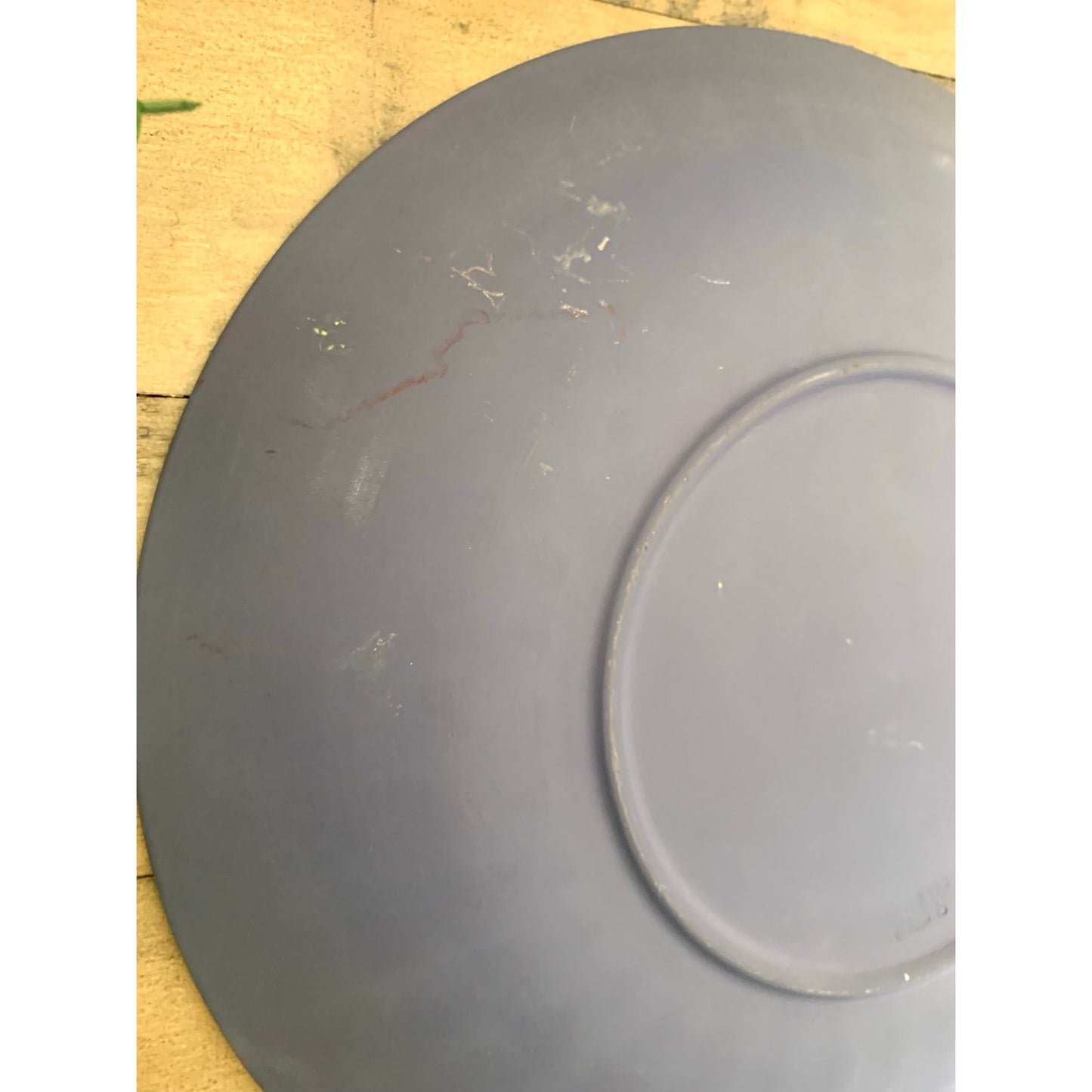 Vintage Wedgwood Dark Blue Jasperware Plate Dish Made in England Cherubs Classic