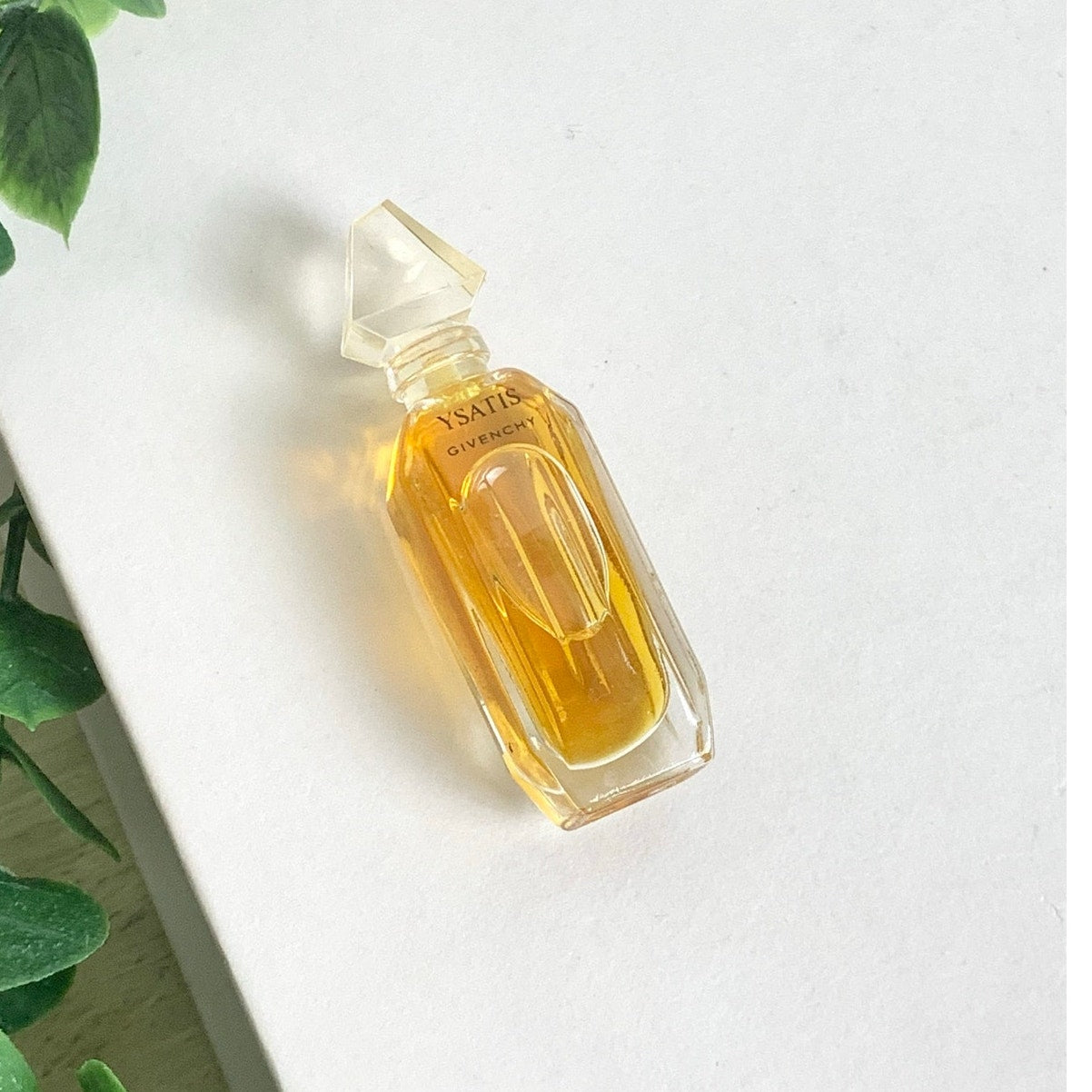 Vintage Givenchy Ysatis Miniature Perfume Splash Bottle French Fragrance Vanity