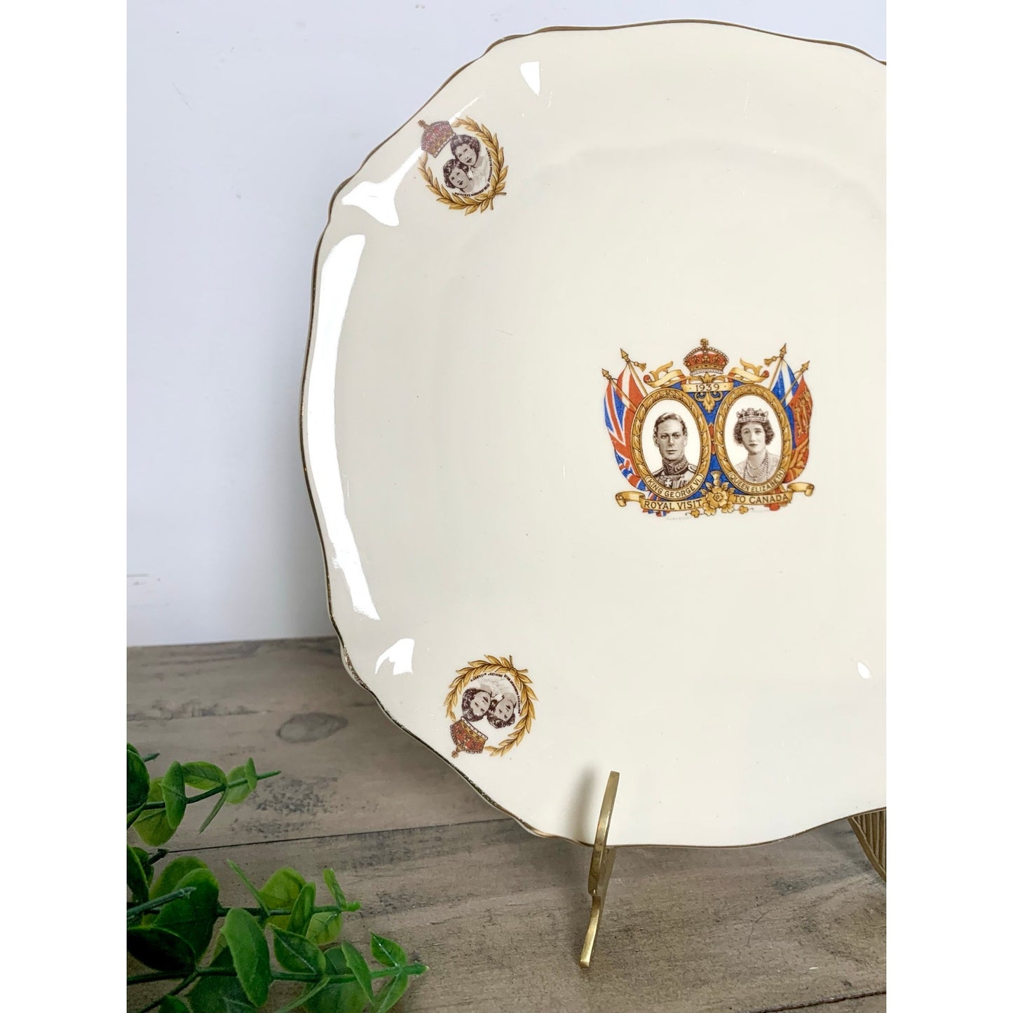 Vintage Alfred Meakin Royal Marigold Commemorative Plate Made in England