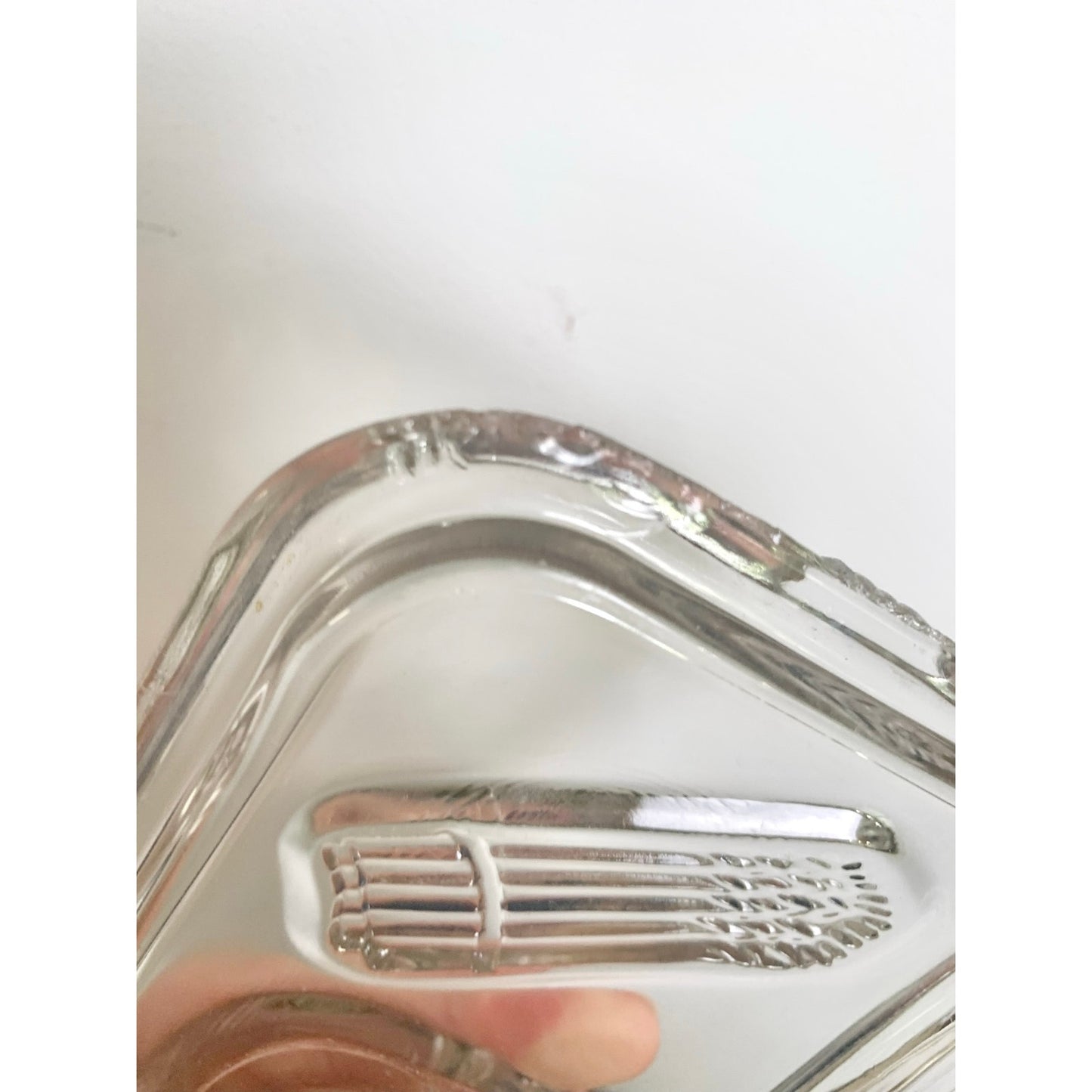 Vintage Federal Glass Refrigerator Dish Lidded Glass Storage Container Retro Vegetable Dish
