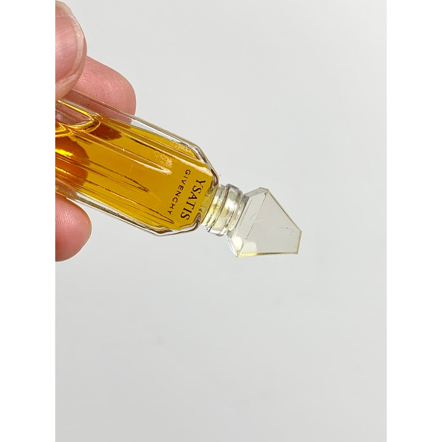 Vintage Givenchy Ysatis Miniature Perfume Splash Bottle French Fragrance Vanity