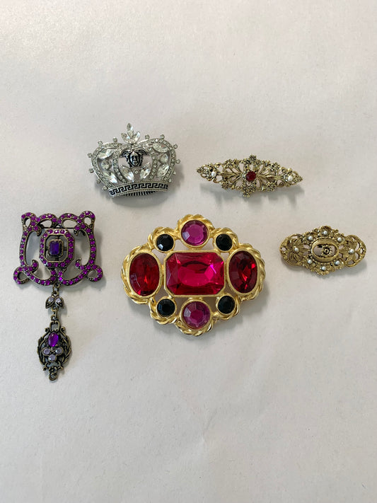 5 Brooch Bundle