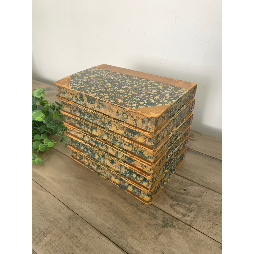 Antique 1886 The Poetical Works of Henry Wadsworth Longfellow – Complete 6 Volume Set