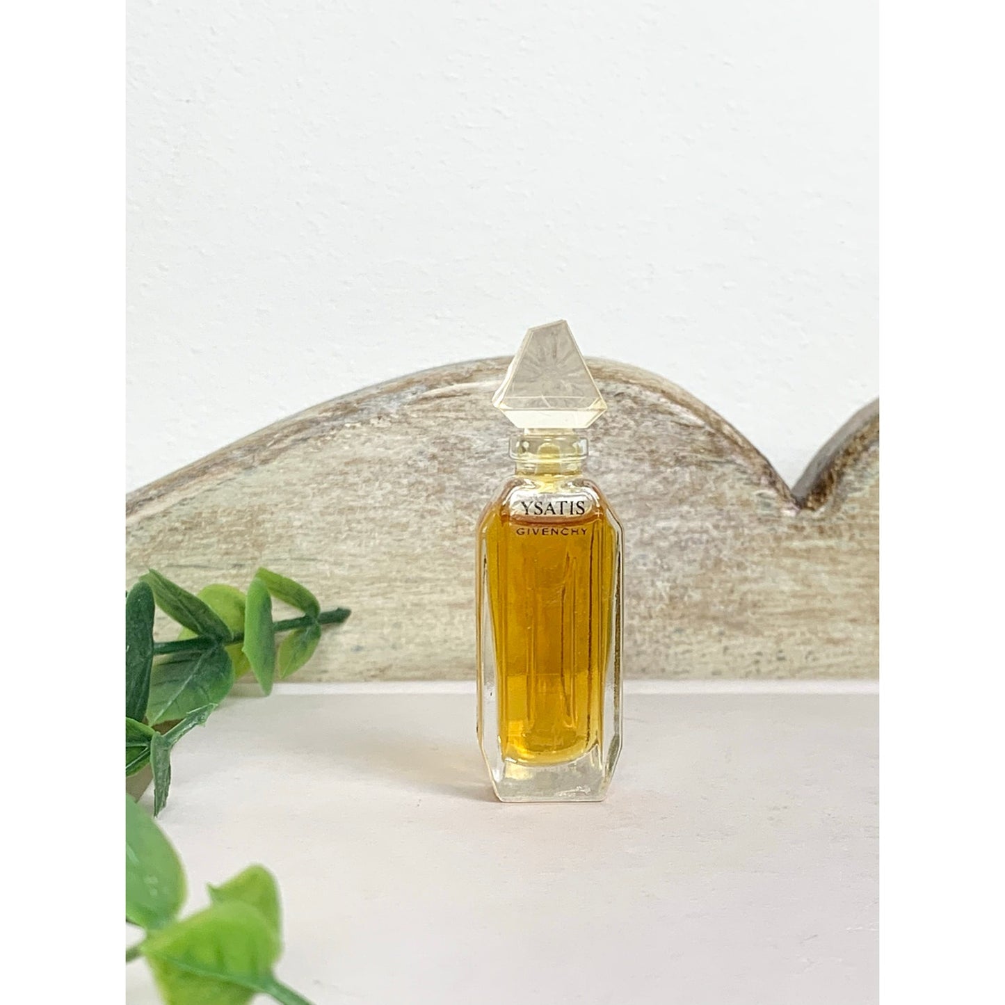 Vintage Givenchy Ysatis Miniature Perfume Splash Bottle French Fragrance Vanity
