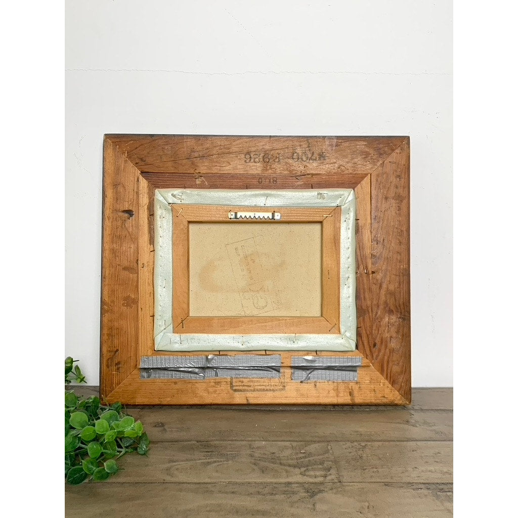 Vintage Still Life Oil Painting Signed C. Desmond, Framed Fruit & Floral Art