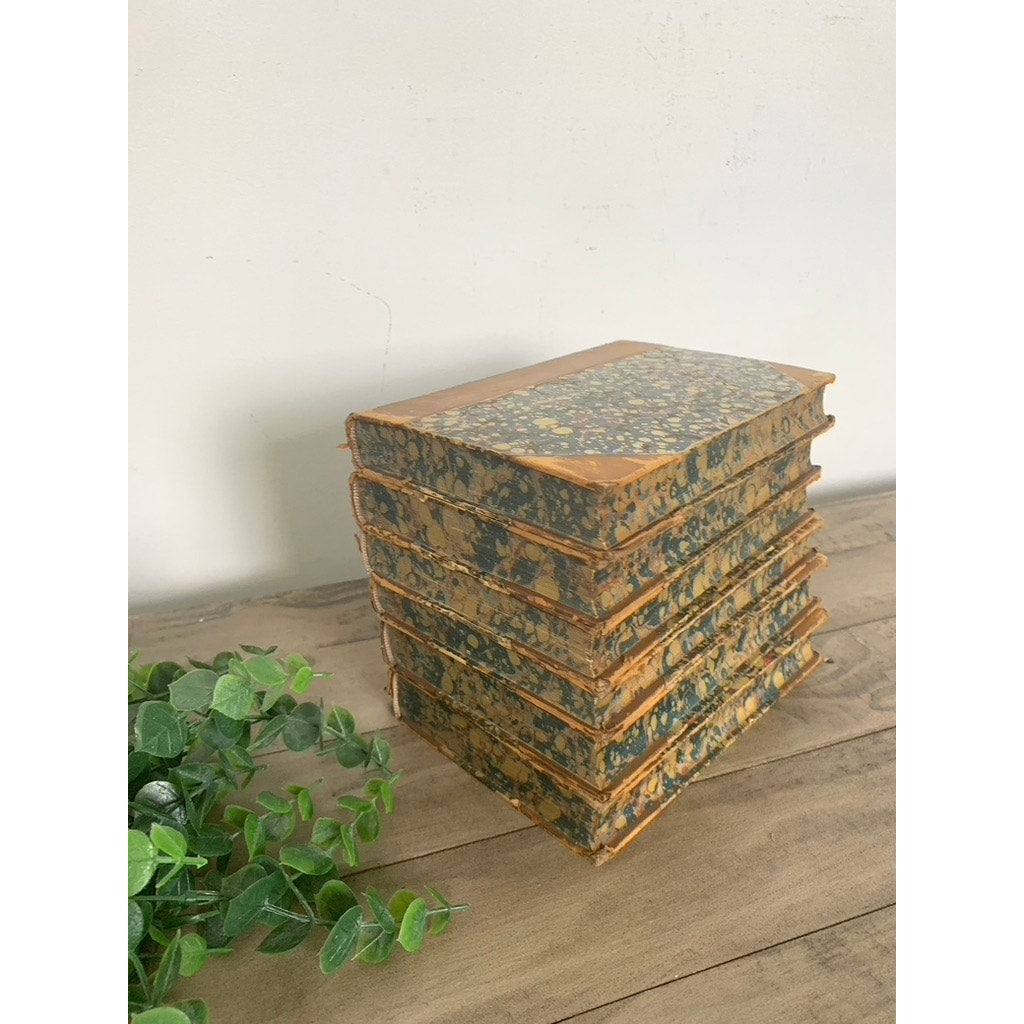 Antique 1886 The Poetical Works of Henry Wadsworth Longfellow – Complete 6 Volume Set