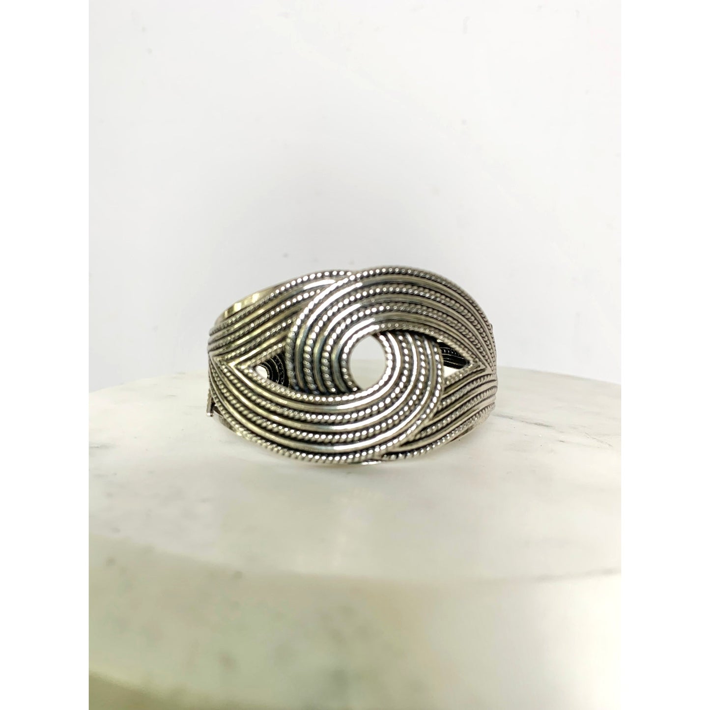 Vintage Danecraft Sterling Silver Cuff Bracelet Signed Solid 925 Collectible